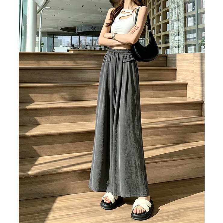 ワイドガウチョパンツ【SHOPLIST限定 新作 春 夏 秋 冬】 | SEU | 詳細画像30 