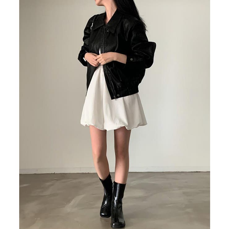 バックリボンバルーンミニワンピース【SHOPLIST限定 新作 春 夏 秋】 | SEU | 詳細画像8 