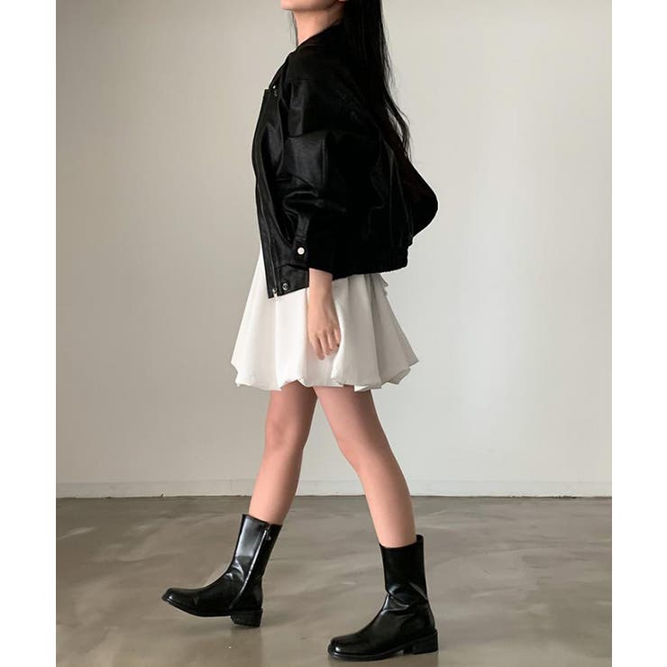 バックリボンバルーンミニワンピース【SHOPLIST限定 新作 春 夏 秋】 | SEU | 詳細画像10 