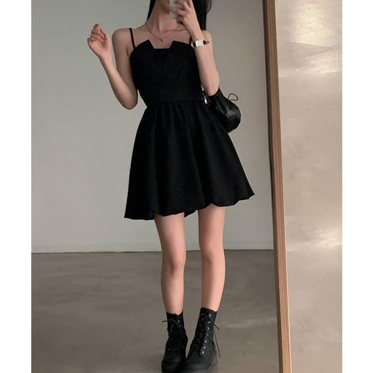 バックリボンバルーンミニワンピース【SHOPLIST限定 新作 春 夏 秋】 | SEU | 詳細画像24 