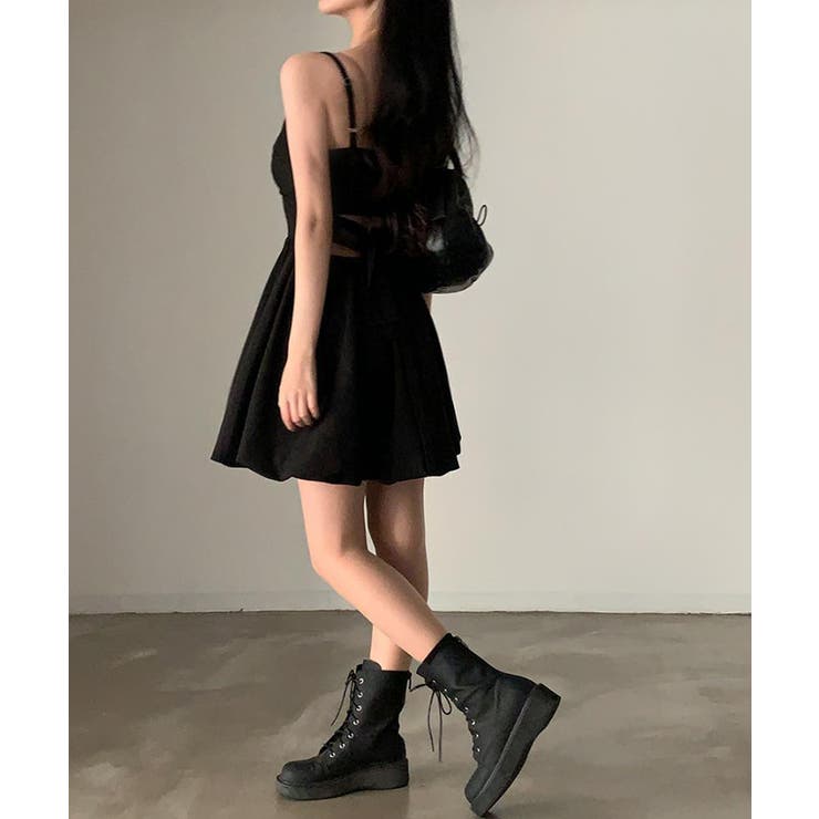 バックリボンバルーンミニワンピース【SHOPLIST限定 新作 春 夏 秋】 | SEU | 詳細画像26 