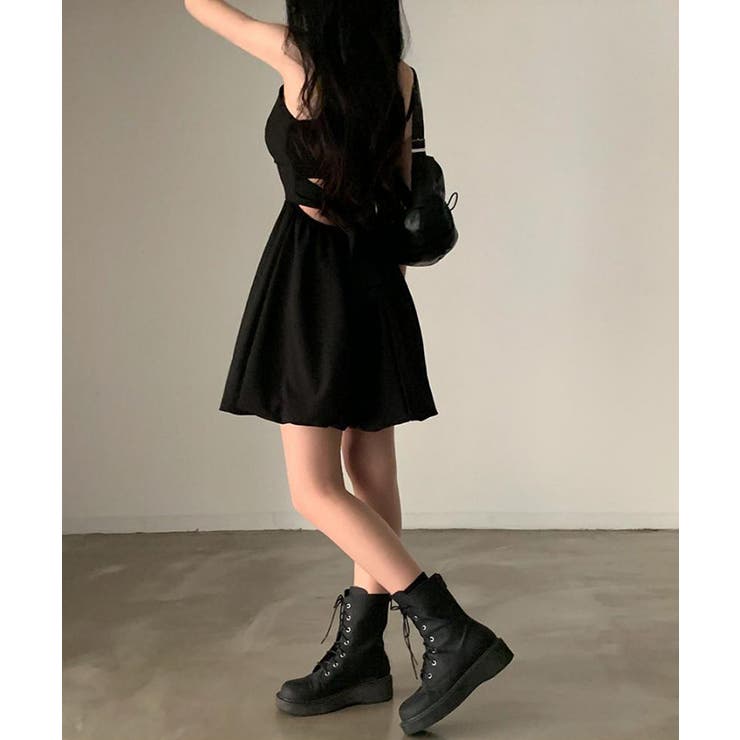 バックリボンバルーンミニワンピース【SHOPLIST限定 新作 春 夏 秋】 | SEU | 詳細画像27 