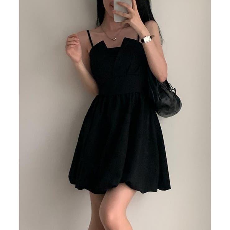 バックリボンバルーンミニワンピース【SHOPLIST限定 新作 春 夏 秋】 | SEU | 詳細画像14 