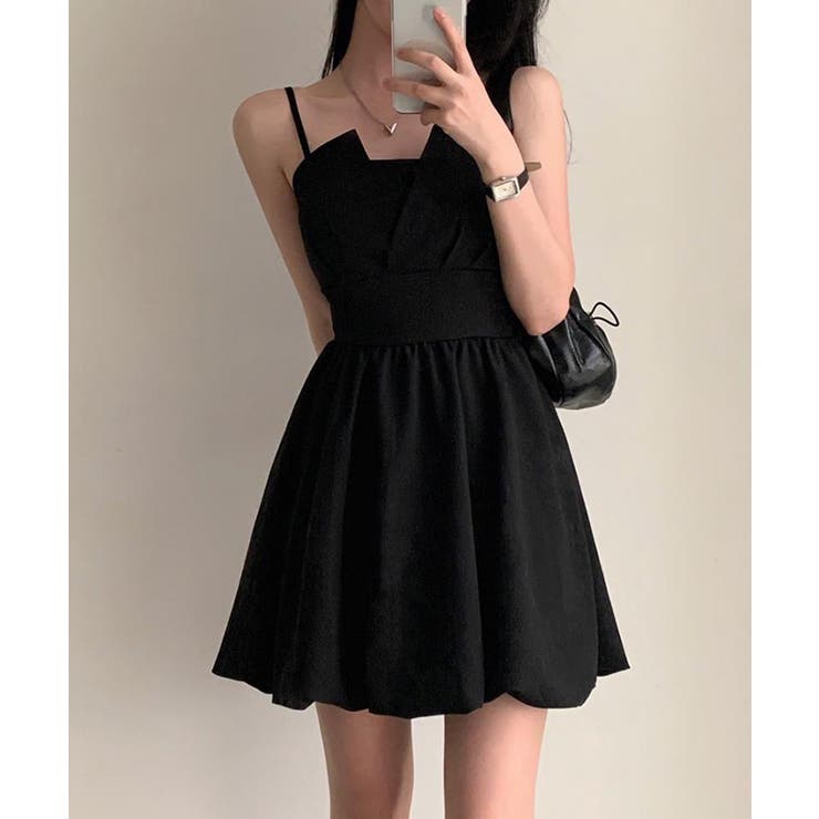 バックリボンバルーンミニワンピース【SHOPLIST限定 新作 春 夏 秋】 | SEU | 詳細画像18 