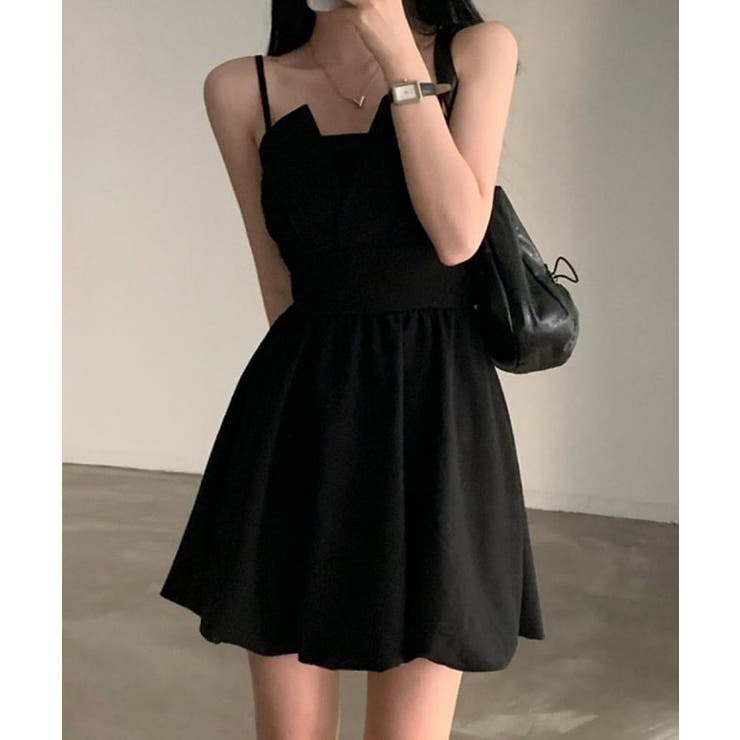 バックリボンバルーンミニワンピース【SHOPLIST限定 新作 春 夏 秋】 | SEU | 詳細画像19 