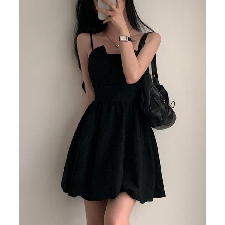 バックリボンバルーンミニワンピース【SHOPLIST限定 新作 春 夏 秋】 | SEU | 詳細画像20 
