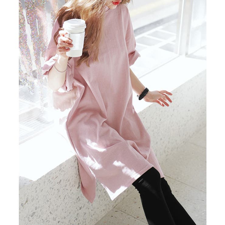 チュニックTシャツ【SHOPLIST限定 新作 春 夏 秋】 | SEU | 詳細画像7 