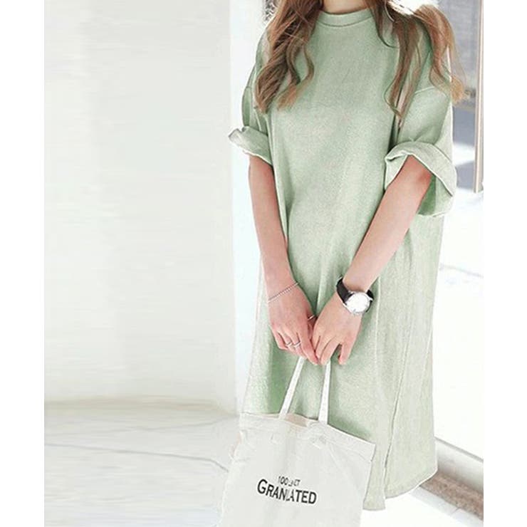 ミント | チュニックTシャツ【SHOPLIST限定 新作 春 夏 秋】 | SEU