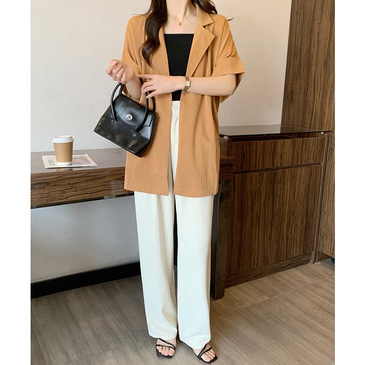 半袖テーラードジャケット【SHOPLIST限定 新作 春 夏 秋】 | SEU | 詳細画像23 