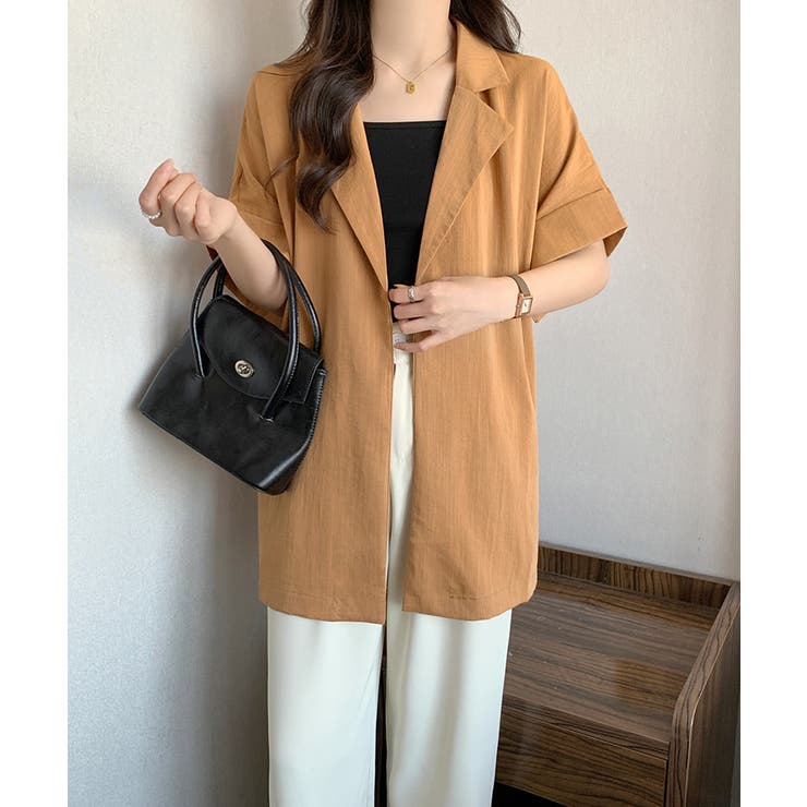 半袖テーラードジャケット【SHOPLIST限定 新作 春 夏 秋】 | SEU | 詳細画像25 