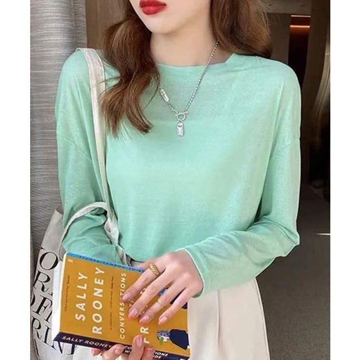 【8色選べる】長袖シアートップス 日焼け対策 冷房対策【SHOPLIST限定 | SEU | 詳細画像28 