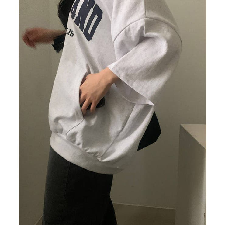オーバーサイズロゴフーディー【SHOPLIST限定 新作 春 夏 秋】 | SEU | 詳細画像9 
