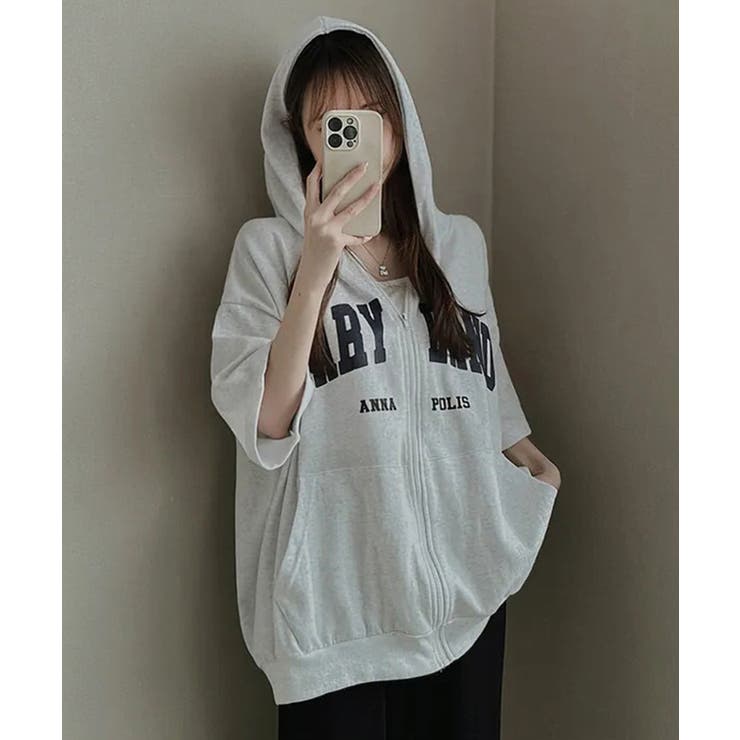 オーバーサイズロゴフーディー【SHOPLIST限定 新作 春 夏 秋】 | SEU | 詳細画像11 