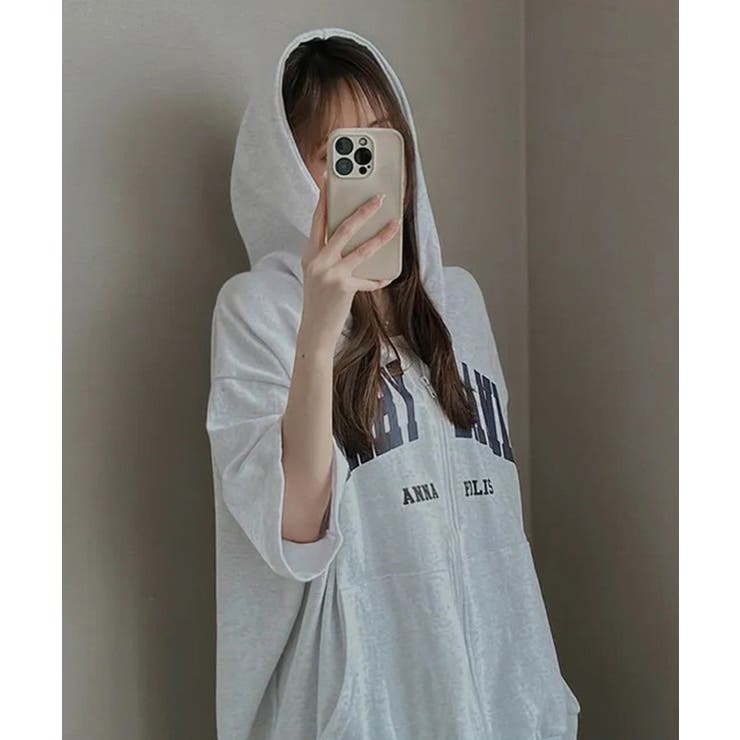 オーバーサイズロゴフーディー【SHOPLIST限定 新作 春 夏 秋】 | SEU | 詳細画像14 