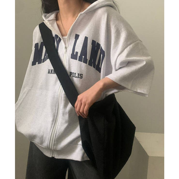 オーバーサイズロゴフーディー【SHOPLIST限定 新作 春 夏 秋】 | SEU | 詳細画像4 