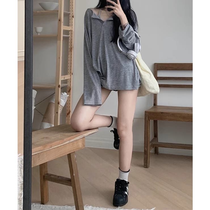 ヘンリーネックルーズロンT【SHOPLIST限定 新作 春 夏 秋】 | SEU | 詳細画像26 