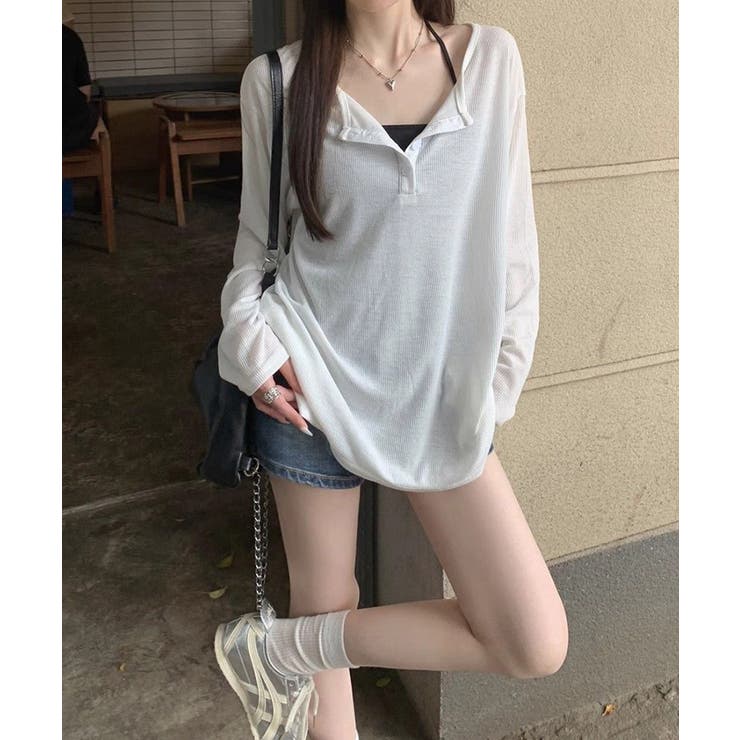 ヘンリーネックルーズロンT【SHOPLIST限定 新作 春 夏 秋】 | SEU | 詳細画像10 
