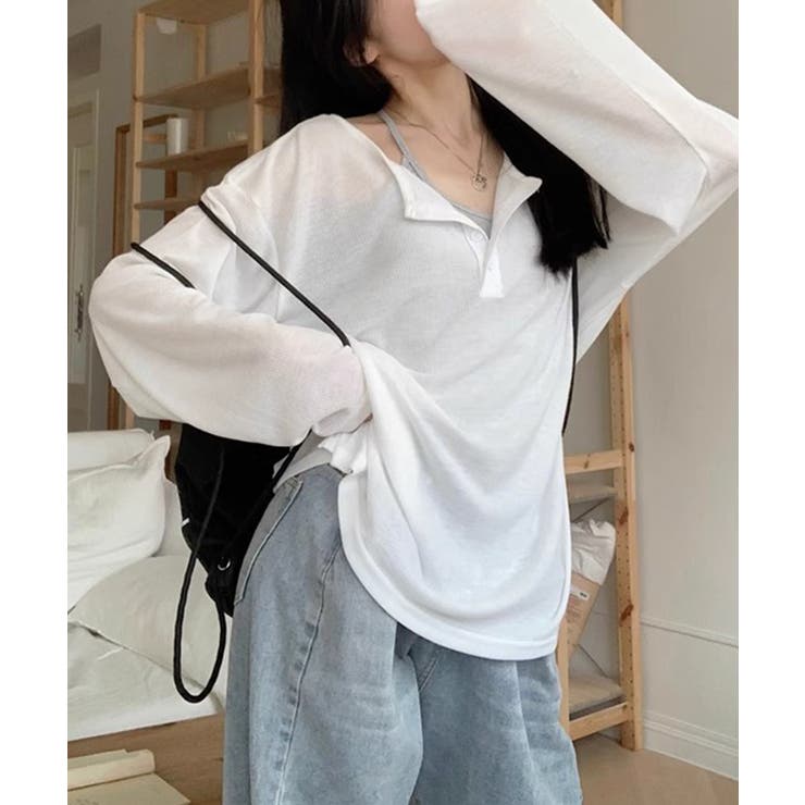 ヘンリーネックルーズロンT【SHOPLIST限定 新作 春 夏 秋】 | SEU | 詳細画像11 
