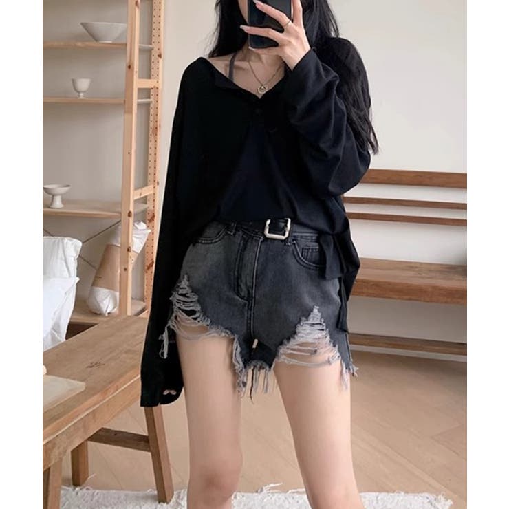 ヘンリーネックルーズロンT【SHOPLIST限定 新作 春 夏 秋】 | SEU | 詳細画像34 