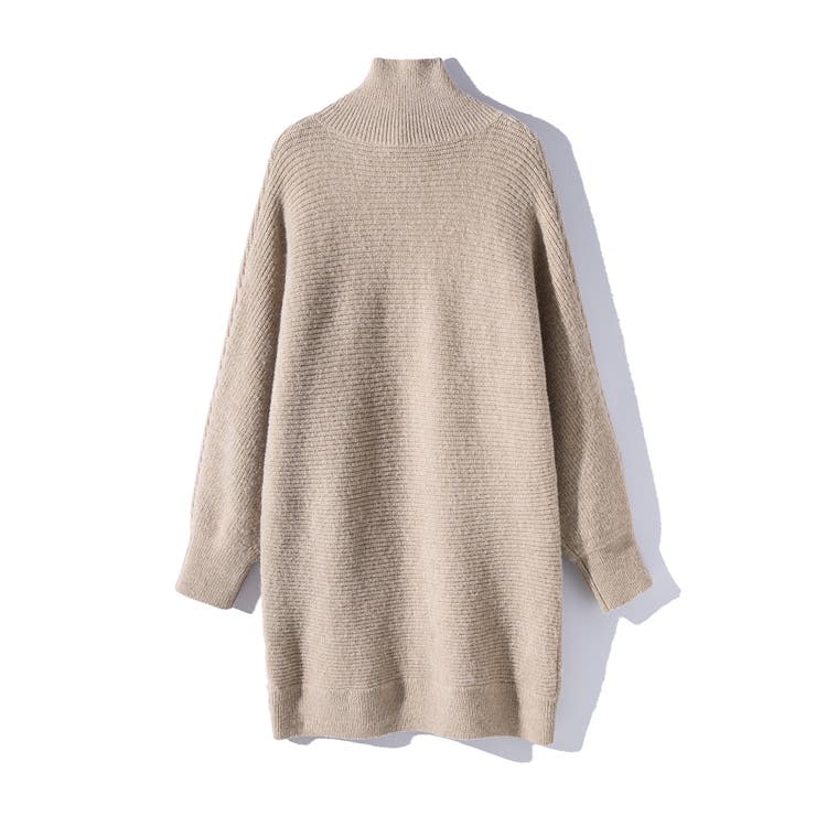 カジュアルハイネックニットチュニック | SAISON DE PAPILLON  | 詳細画像41 