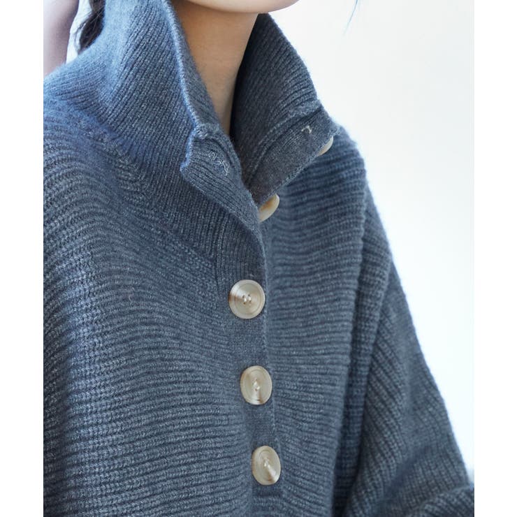 カジュアルハイネックニットチュニック | SAISON DE PAPILLON  | 詳細画像29 