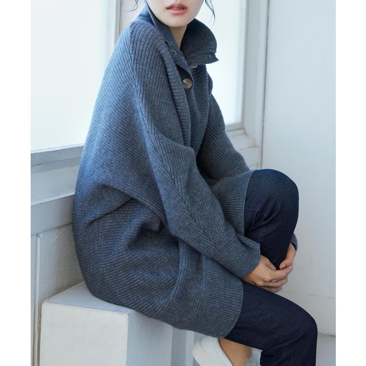 カジュアルハイネックニットチュニック | SAISON DE PAPILLON  | 詳細画像22 