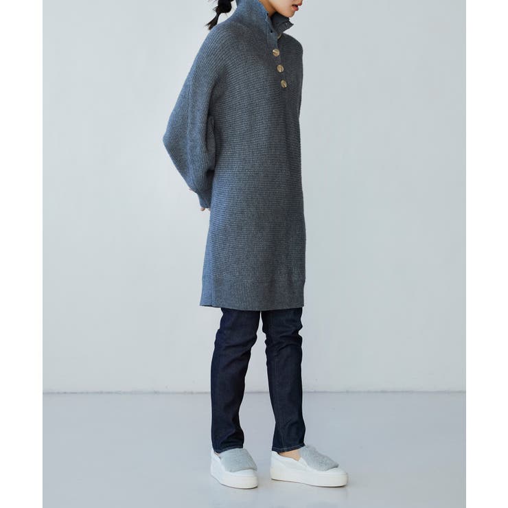 カジュアルハイネックニットチュニック | SAISON DE PAPILLON  | 詳細画像25 