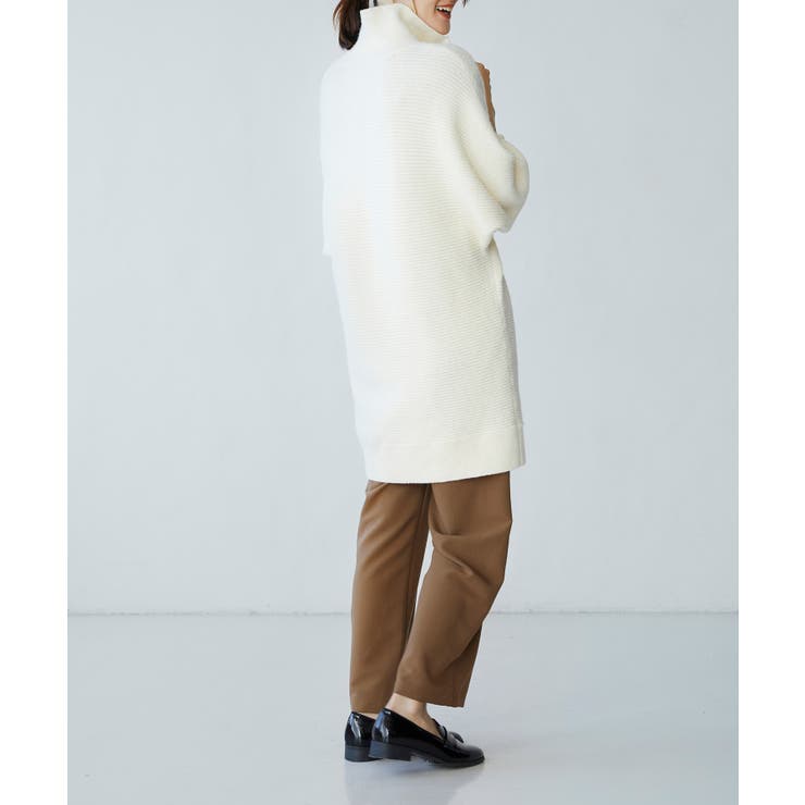 カジュアルハイネックニットチュニック | SAISON DE PAPILLON  | 詳細画像36 