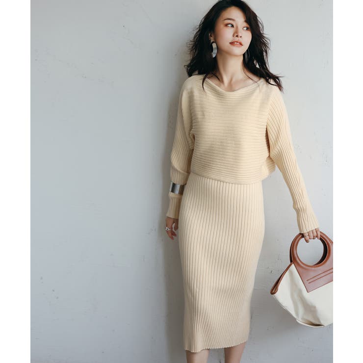 セットアップ ニットセットアップ 秋 品番 Dssw Saison De Papillon セゾン ド パピヨン のレディースファッション通販 Shoplist ショップリスト