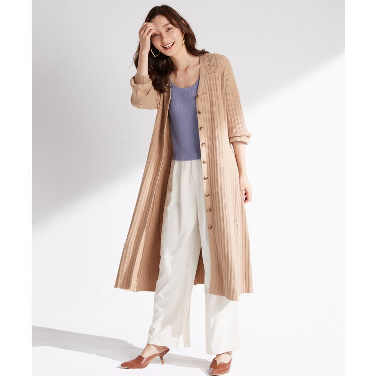 ロングカーディガン 秋 冬 品番 Dssw Saison De Papillon セゾン ド パピヨン のレディースファッション通販 Shoplist ショップリスト