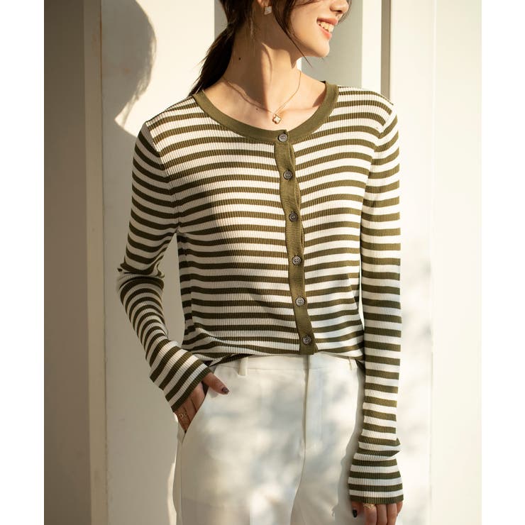 カーディガン 春 夏 品番 Dssw Saison De Papillon セゾン ド パピヨン のレディース ファッション通販 Shoplist ショップリスト