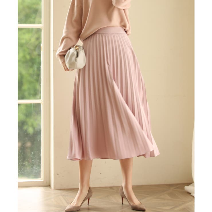 プリーツスカート 秋 冬 品番 Dssw Saison De Papillon セゾン ド パピヨン のレディースファッション通販 Shoplist ショップリスト