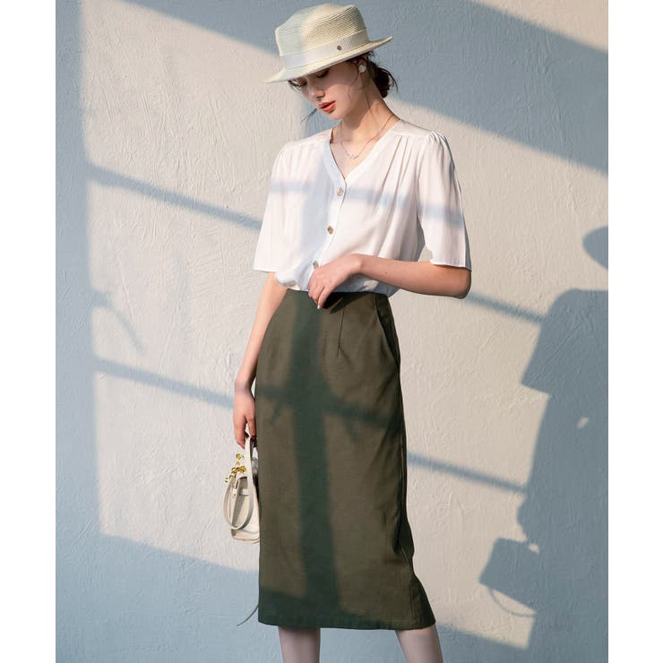 タイトスカート 春 夏 | SAISON DE PAPILLON  | 詳細画像19 