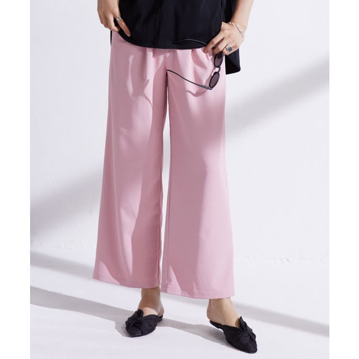 ワイドパンツ 秋 冬 品番 Dssw Saison De Papillon セゾン ド パピヨン のレディースファッション通販 Shoplist ショップリスト