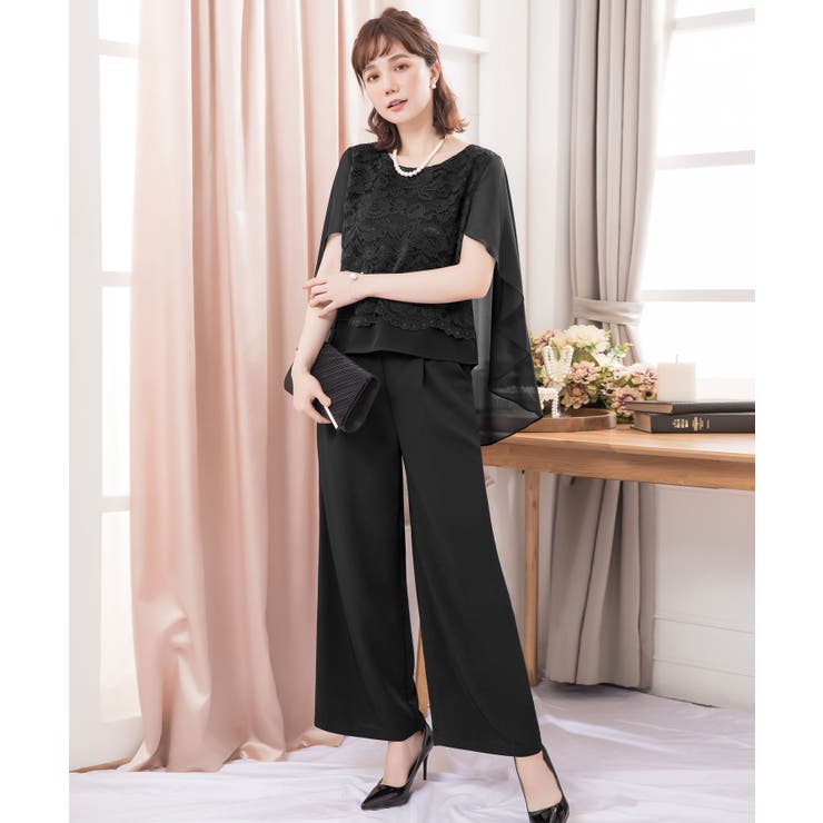 ブラック | 結婚式 パーティードレス 大きいサイズ | DRESS+