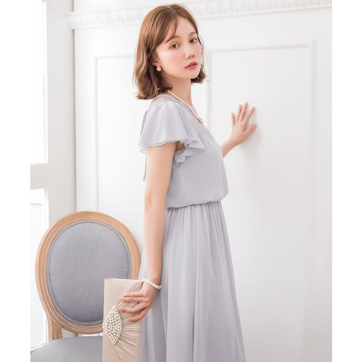 CAPRICIEUX LE'MAGE 3SETアシメフリルワンピース 3SETアシメフリル