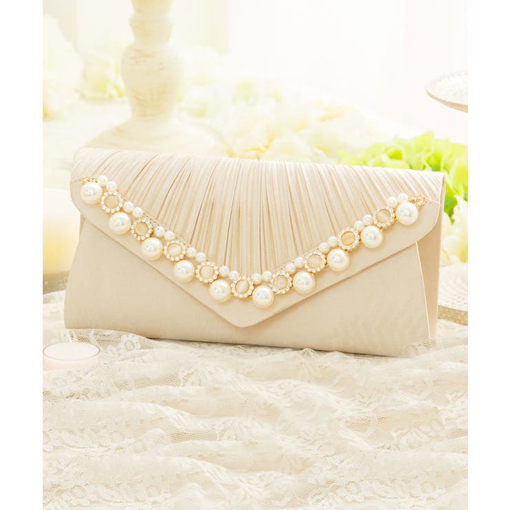ベージュ | 新着 パーティーバッグ バッグ | DRESS+