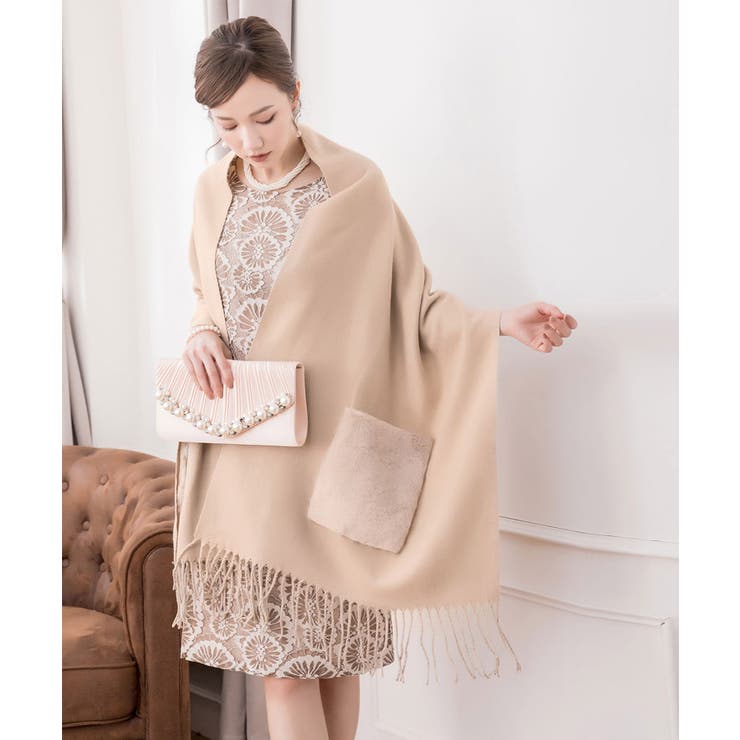 結婚式 ショール パーティー[品番：DSSW0000696]｜DRESS+（ドレス