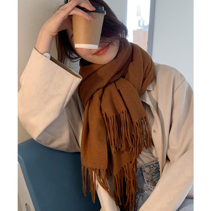 ストール リバーシブル 厚手 | DRESS+ | 詳細画像9 