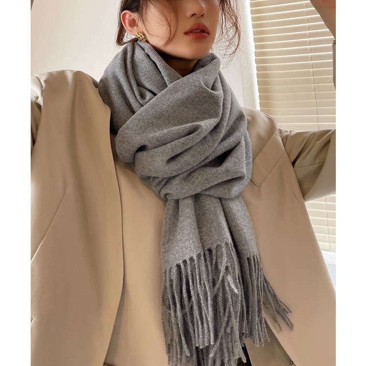 ストール リバーシブル 厚手 | DRESS+ | 詳細画像13 