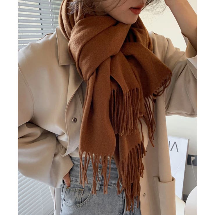 ストール リバーシブル 厚手 | DRESS+ | 詳細画像7 