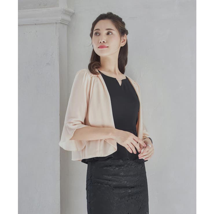 ボレロ パーティードレス ドレス[品番：DSSW0002008]｜DRESS+