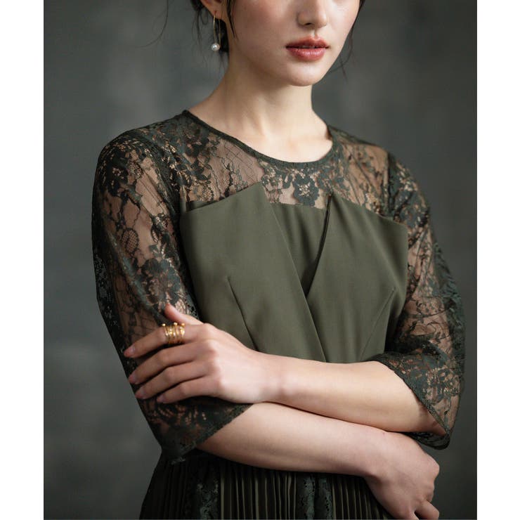 ワンピース ドレス レース袖 | DRESS+ | 詳細画像23 