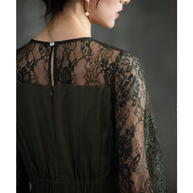 ワンピース ドレス レース袖 | DRESS+ | 詳細画像24 