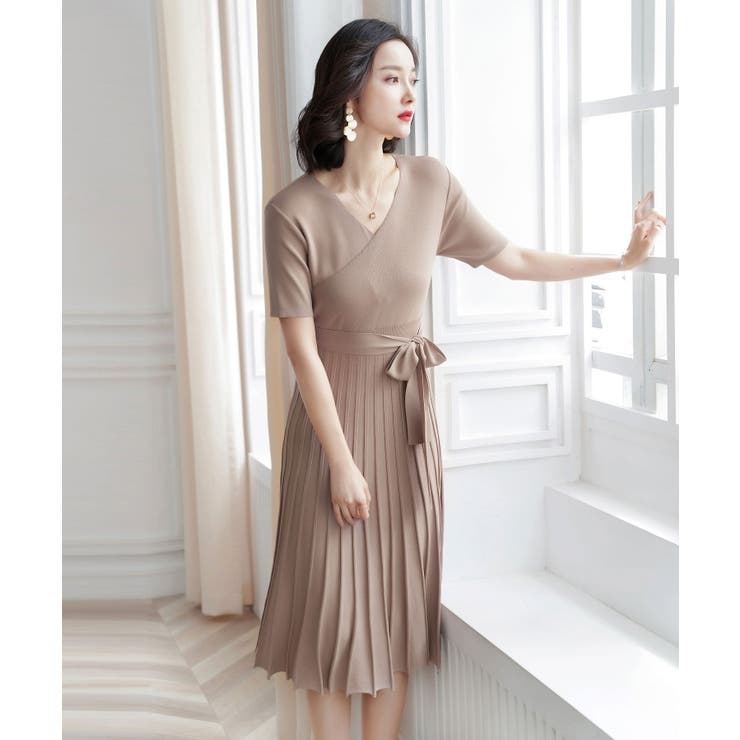 ニット レディース ワンピース 品番 Dssw Saison De Papillon セゾン のレディースファッション通販 Shoplist ショップリスト