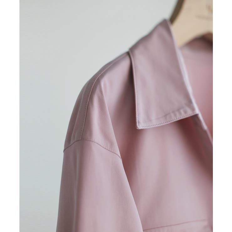 ベルト付きロングシャツワンピース[品番：DSSW0004020]｜SAISON