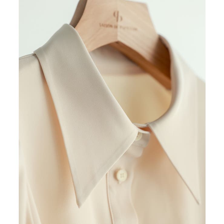 パワーショルダースタイルアップブラウス | SAISON DE PAPILLON  | 詳細画像31 