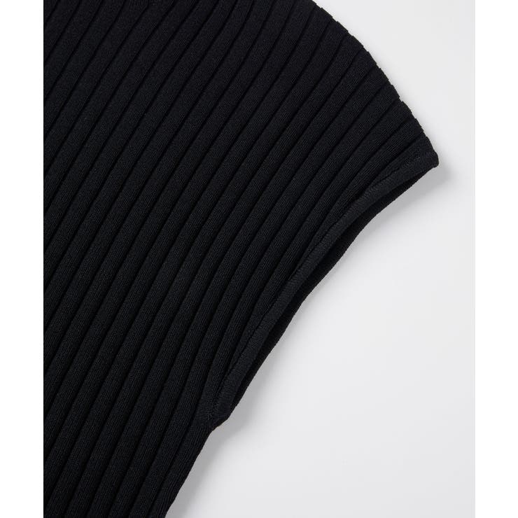 ニットトップスとチェック柄スカートのドッキングワンピース | SAISON DE PAPILLON  | 詳細画像22 