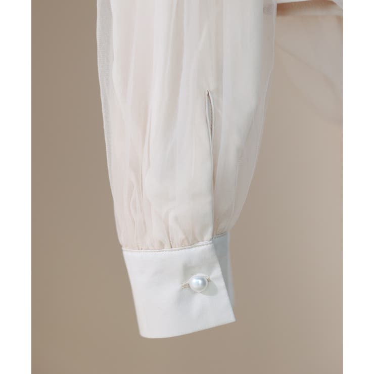 プチハイネックショート丈チュールトップス | SAISON DE PAPILLON  | 詳細画像48 