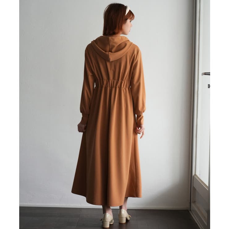 ウエストタックカットソーパーカーワンピース | SAISON DE PAPILLON  | 詳細画像35 